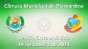 Sessão Extraordinária de 29 de Janeiro de 2021